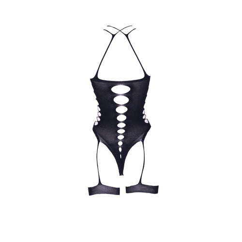 Body avec Porte-Jarretelles Shade Metis Noir