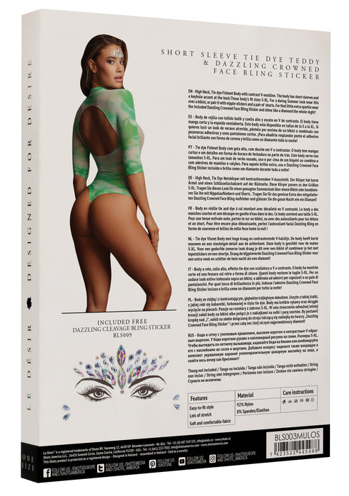 Body tie dye Brianna - Strass offerts
