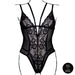 Body Dentelle Double Bretelle Grande Taille Carlita Noir