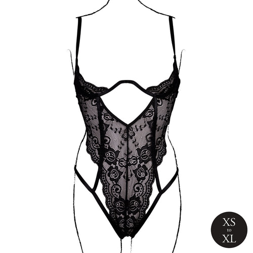 Body Dentelle Sandra Noir
