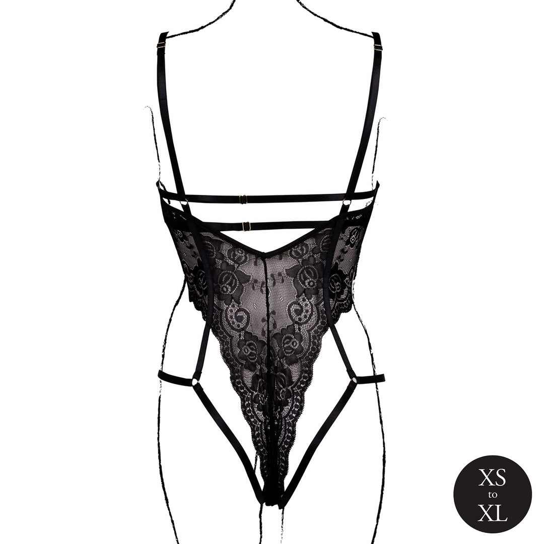 Body Dentelle Sandra Noir