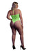 Body Filet Dos nu Vert Fluo