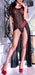 Nuisette Norma - Noire et rouge