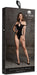 Body String Ouvert Leda Noir