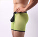 Bottomless Long OPEN IT Jaune Neon