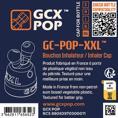 Bouchon Diffuseur précis d'Arôme GC-POP Taille XXL