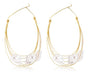 Boucles d'oreille Gold Ear 10cm