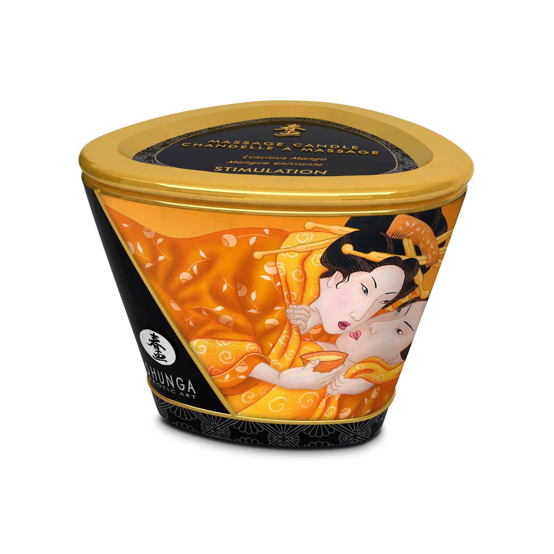 Bougie de massage Stimulation Mangue Enivrante 170ml