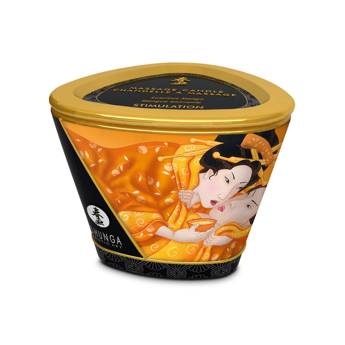 Bougie de massage Stimulation Mangue Enivrante 170ml