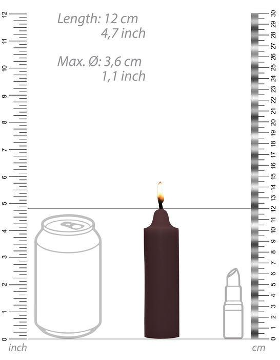 Bougie Wax avec Arôme Chocolat 12cm