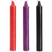 Bougies colorées x3