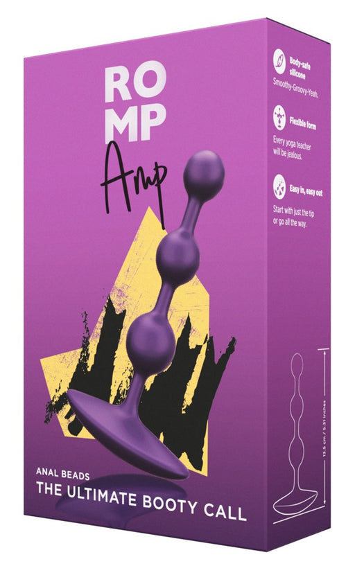 Boules Anales Amp 11.5 x 2.5cm Violet