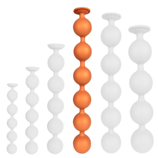 Boules anales Bulby Butt XL 50 x 6.7 cm Orange