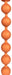 Boules anales Bulby Butt XXL 49 x 7.7 cm Orange