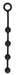 Boules anales Chapballs Small 29 x 2.7 cm Noires