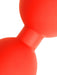 Boules anales en silicone STRETCH EGGS L 47 x 6 cm Rouges
