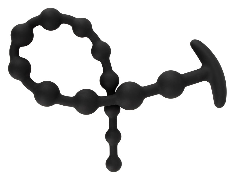 Boules anales Long Beads Silic 48 x 3cm