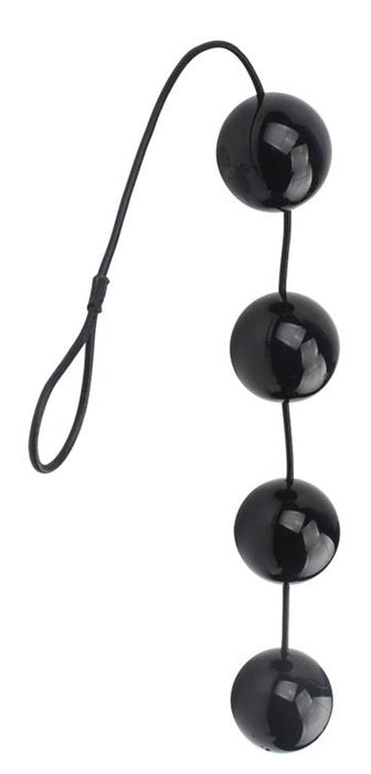 Boules anales Rubicon L 35 x 6cm Noires
