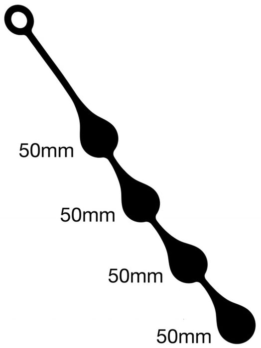 Boules anales Silicone Drops L 50 x 5 cm