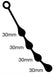 Boules anales Silicone Drops S 30 x 3 cm