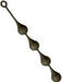 Boules anales Silicone Drops XL 55 x 6 cm