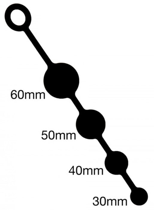 Boules anales Silicone Quat 35 x 6 cm