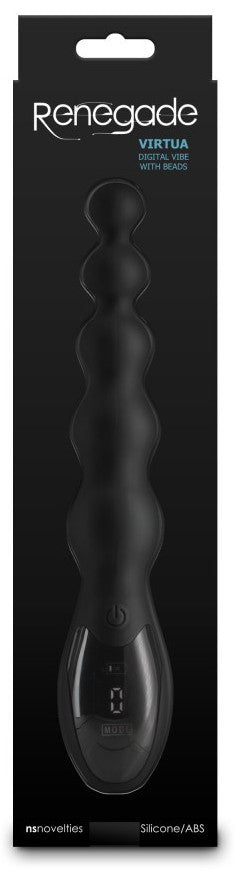 Boules anales vibrantes Virtua 16 x 3.5cm