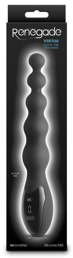 Boules anales vibrantes Virtua 16 x 3.5cm
