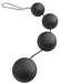 Boules anales Vibro 3.2 cm Noir