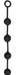Boules Chapballs Large 46 x 4.7 cm Noires