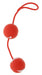 Boules de geisha Duo Balls 11 x 3.3cm Rouges
