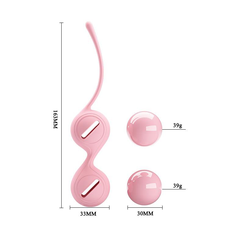 Boules de Geisha Roses Tighten Up - 3.4 cm