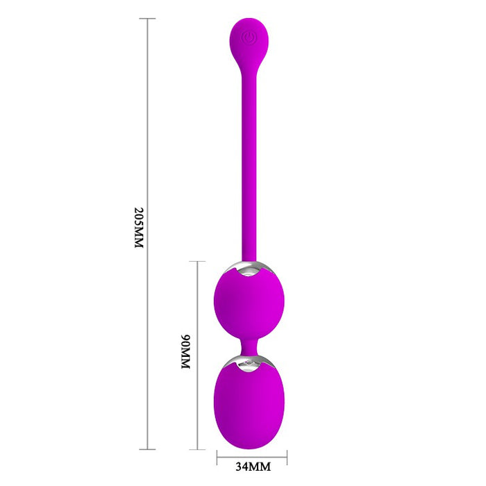 Boules de Geisha Vibrantes Werner Violettes - 3.4 cm