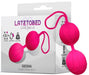 Boules Geisha 9 x 3.5cm - Poids 70gr Rose