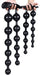 Boules Somass L 48 x 6.8 cm Noires