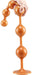 Boules Somass L 48 x 6.8 cm Orange