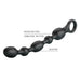 Boules vibrantes Van Pretty Love 16 x 2.3 cm Noires