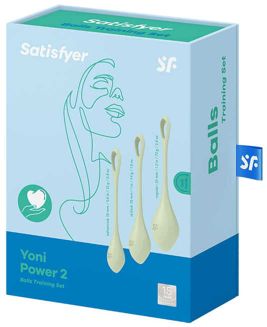 Boules Yoni power 2 Vert