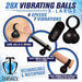 Bourses Vibrantes Vibe Balls XL Noires