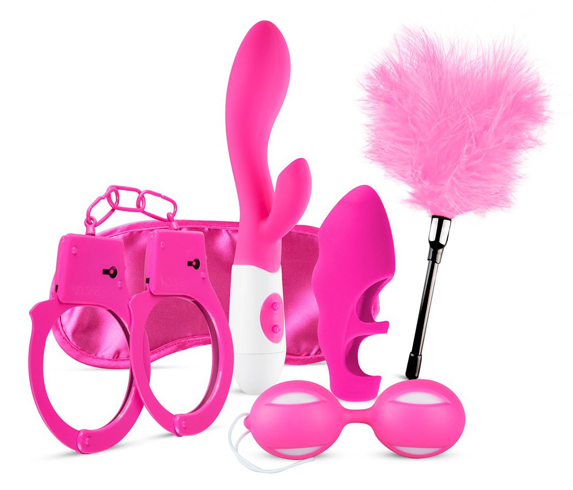 Box coquine I Love Pink Gift - 6 pièces