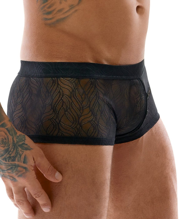 Boxer avec boutons Tunio Noir