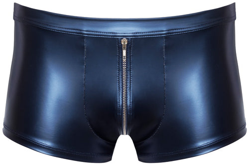 Boxer avec zip Andio Bleu métallisé