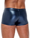 Boxer avec zip Andio Bleu métallisé