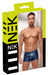 Boxer avec zip Andio Bleu métallisé