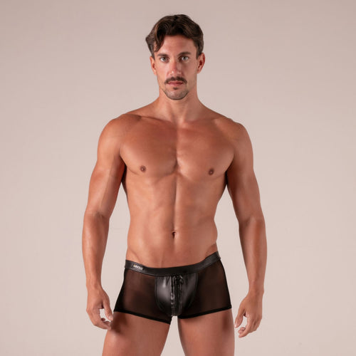 Boxer avec zip Rebel Noir