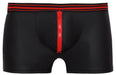 Boxer avec zip Tillio Noir-Rouge