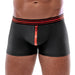 Boxer avec zip Tillio Noir-Rouge