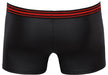 Boxer avec zip Tillio Noir-Rouge