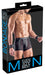 Boxer Bottomless avec Menottes Arescio Noir