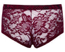 Boxer Dentelle FLINO Bordeaux
